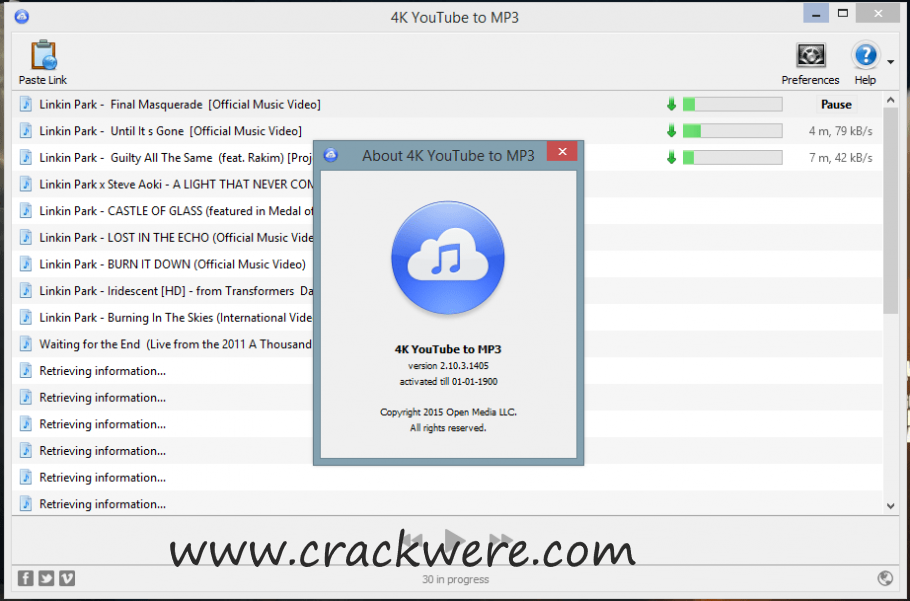 4K YouTube to MP3 3.14.1 Crack License Key Free Download New (2021)